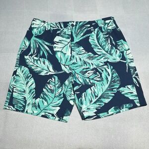 Under Armour Drive Storm Golf‎ Shorts Men's Size 34 Performance Tropical Leaves